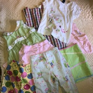 Spring/Summer Girls 6X Bundle! 3 dresses, 3 skorts, 1 Capri& tshirt